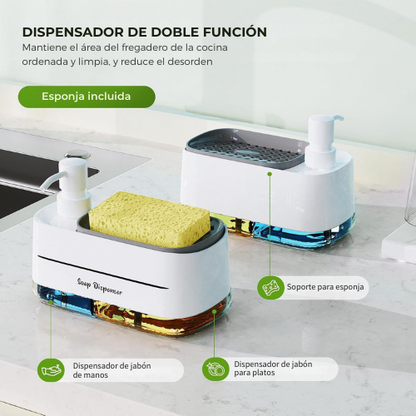 DISPENSADOR DOBLE FUNCIÓN