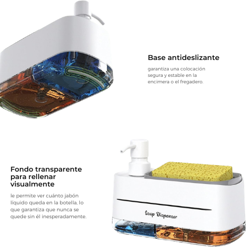 DISPENSADOR DOBLE FUNCIÓN