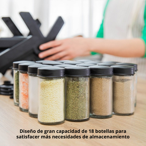 ESPECIERO DE 18 BOTELLAS