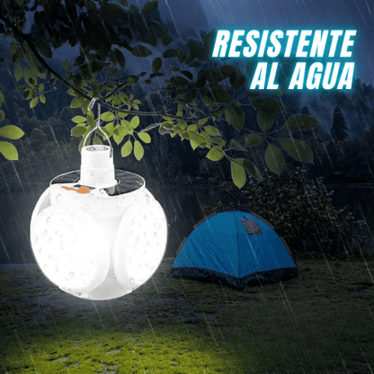 FOCO SOLAR Y RECARGABLE