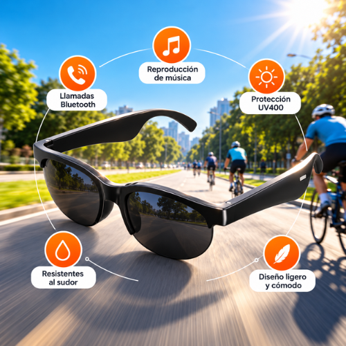 GAFAS INTELIGENTES BLUETOOTH