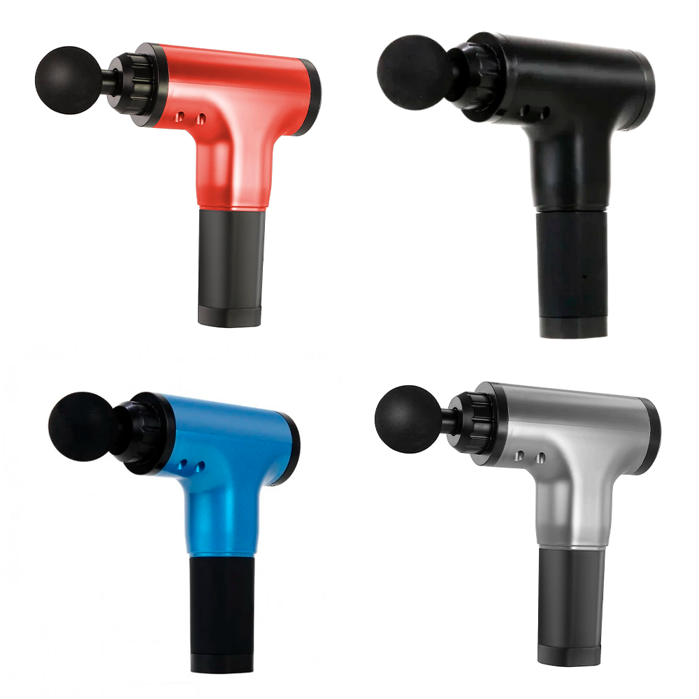 MASAGEADOR MUSCULAR DIGITAL (4 CABEZALES) 6 INTENSIDADES