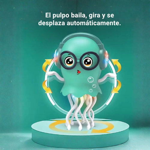 JUGUETE PULPO BAILARIN