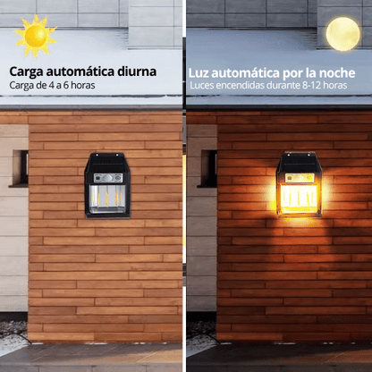 LÁMPARA SOLAR PARA PARED