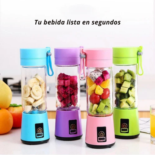 LICUADORA PORTÁTIL RECARGABLE