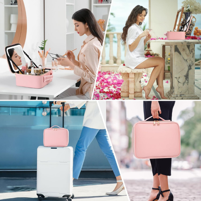 MALETÍN DE MAQUILLAJE PARA VIAJE