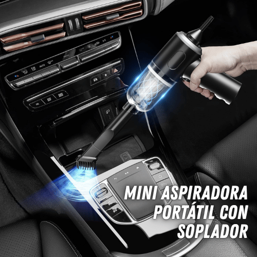 MINI ASPIRADORA PORTÁTIL CON SOPLADOR