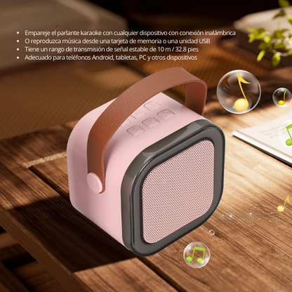 MINI KARAOKE RECARGABLE