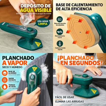 MINI PLANCHA A VAPOR