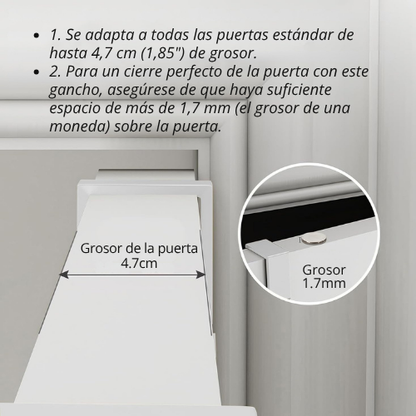 PERCHERO PARA PUERTA