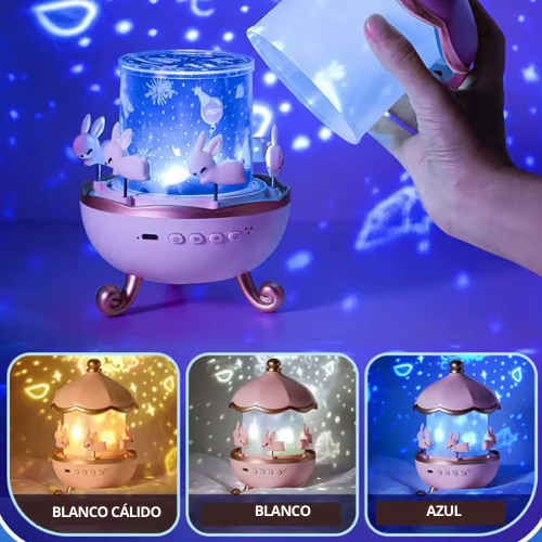 PROYECTOR DE LUZ NOCTURNA BLUETOOTH