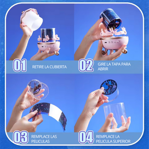 PROYECTOR DE LUZ NOCTURNA BLUETOOTH