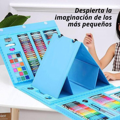 SET DE ARTE Y DIBUJO DE 208 PIEZAS