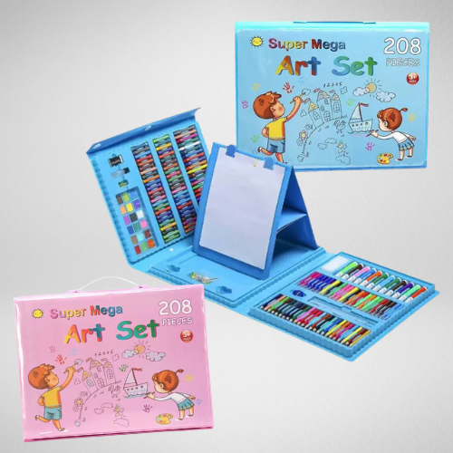 SET DE ARTE Y DIBUJO DE 208 PIEZAS