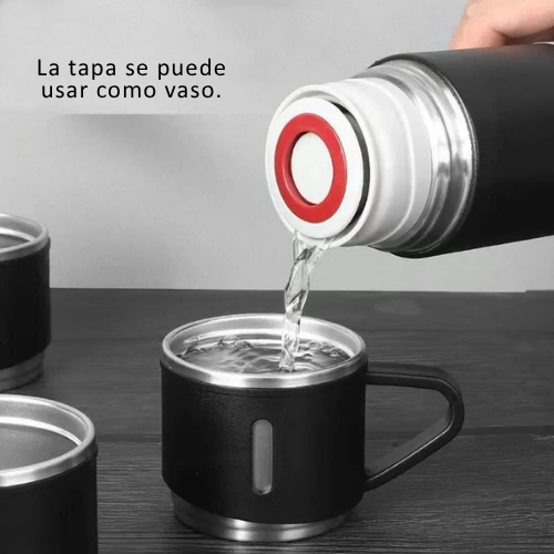 SET DE TERMO EJECUTIVO CON 3 TAZAS