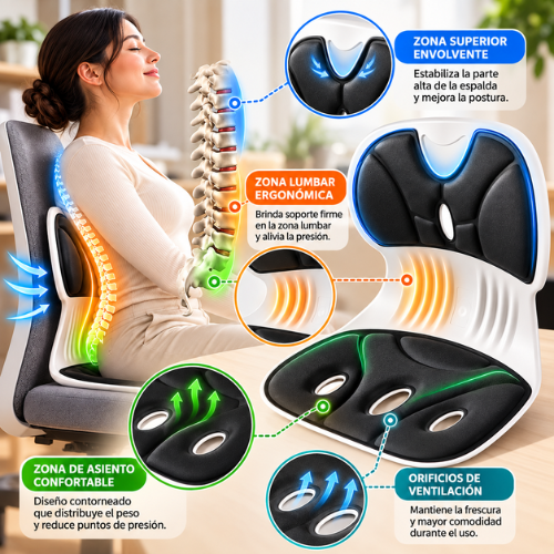 SOPORTE LUMBAR ERGONÓMICO