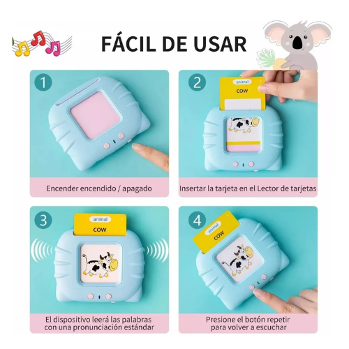TARJETAS PARLANTES EDUCATIVOS