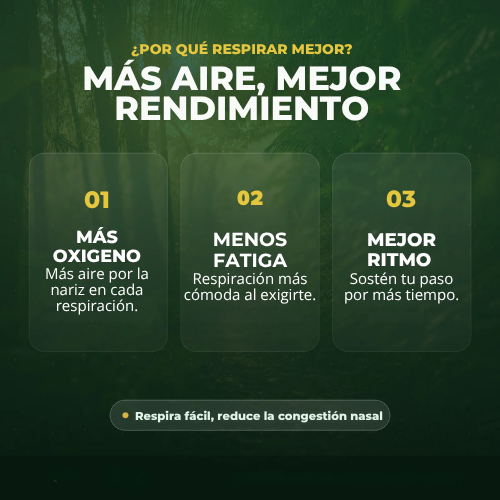 TIRAS NASALES PARA DEPORTISTAS