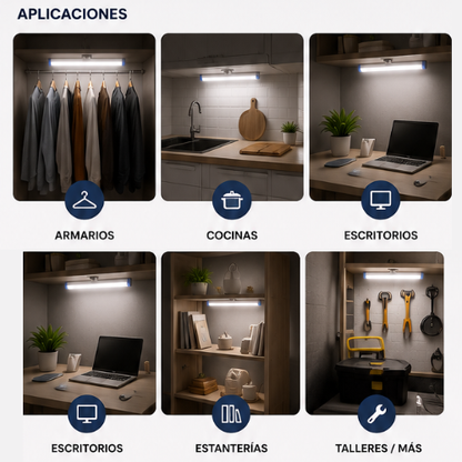 TUBOS LED RECARGABLE PORTABLE