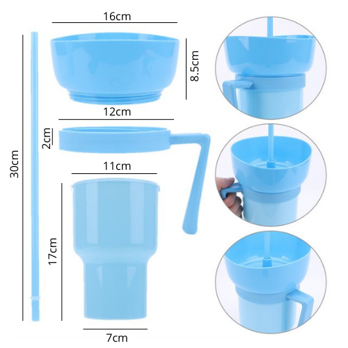 VASO PIPOQUERO 2 EN 1